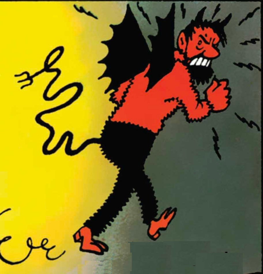 Le diable qui s'en va